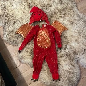 Pottery Barn Red Dragon Costume